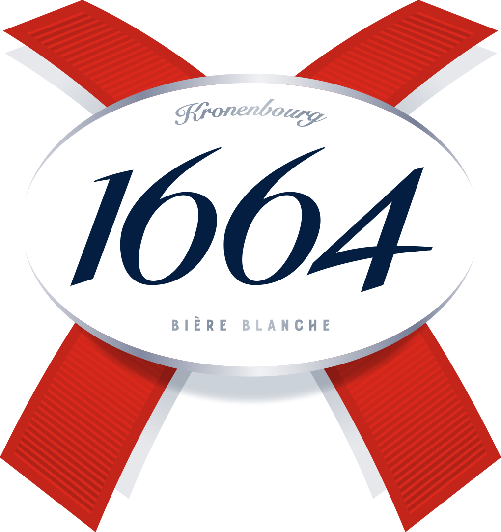 Logo 1664 blanc